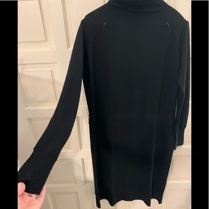 J. Peterman Black Sweater Dress